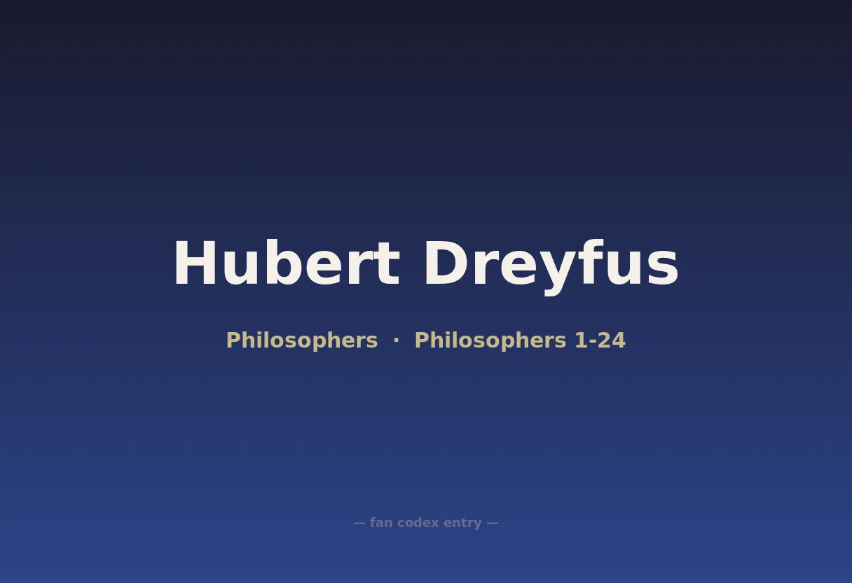 Hubert Dreyfus